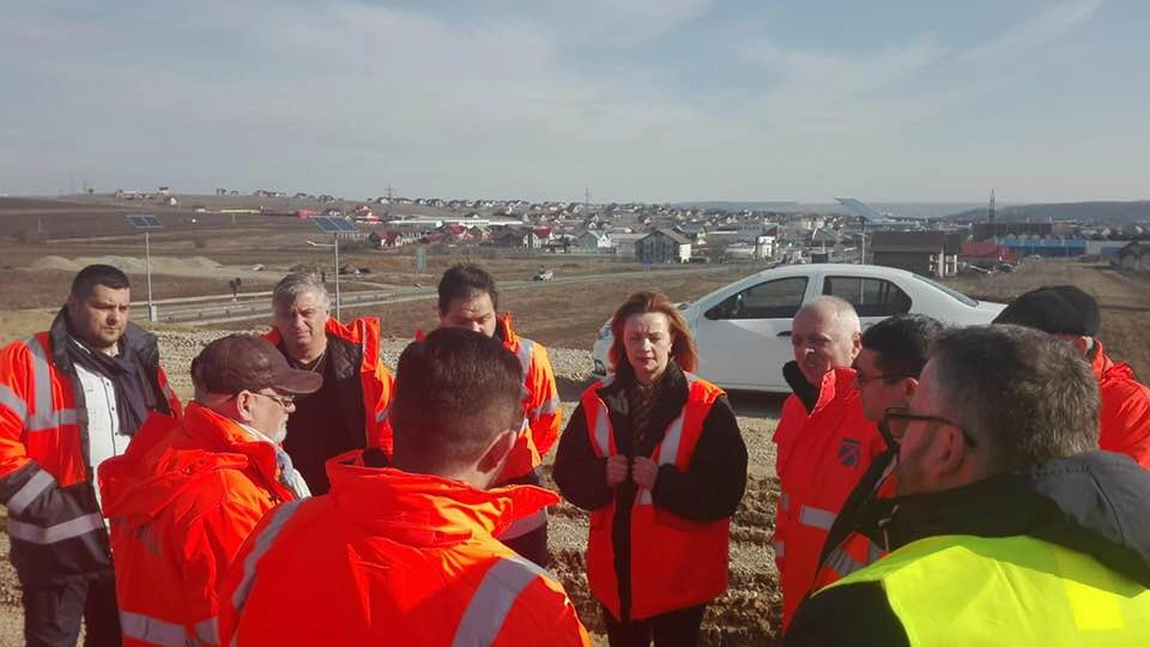 Directorul DRDP Iasi, Ovidiu Mugurel Laicu, a inspectat varianta ocolitoare Suceava. Iata stadiul lucrarilor - FOTO