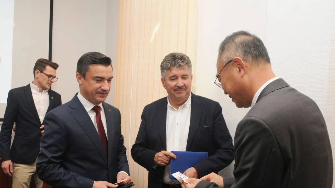 Antibiotice Iași a fost vizitată de o delegație a  ambasadei Republicii Coreii de Sud