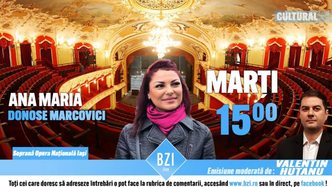 LIVE VIDEO Tulburătoarea și senzaționala poveste a artistei care a marcat o ţară întreagă. Dialog încântător și sincer, doar în lumina reflectoarelor Platoului BZI LIVE