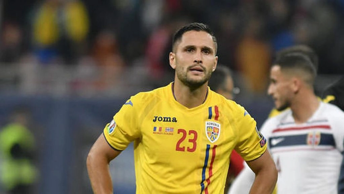 Florin Andone, OUT pentru dubla cu Suedia și Spania! Anunțul de ultimă oră făcut de FRF