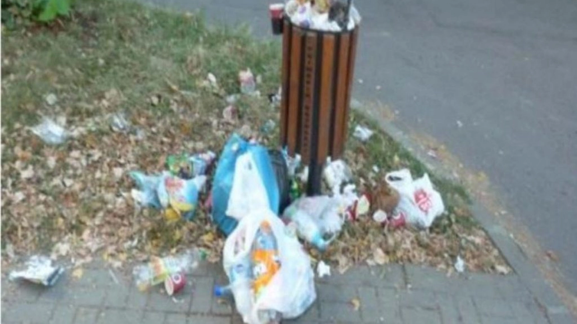 Rușine pentru ieșenii care aruncă deșeurile menajere lângă coșurile de gunoi