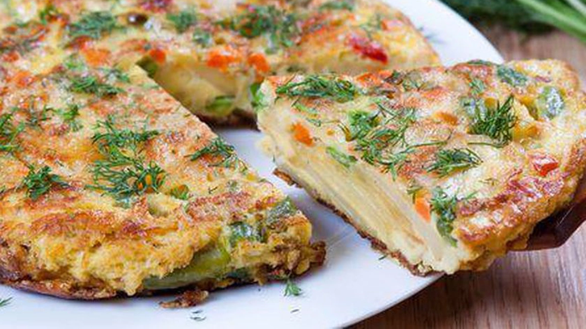 Tortilla cu legume - Perfectă si pentru cei care nu consumă carne