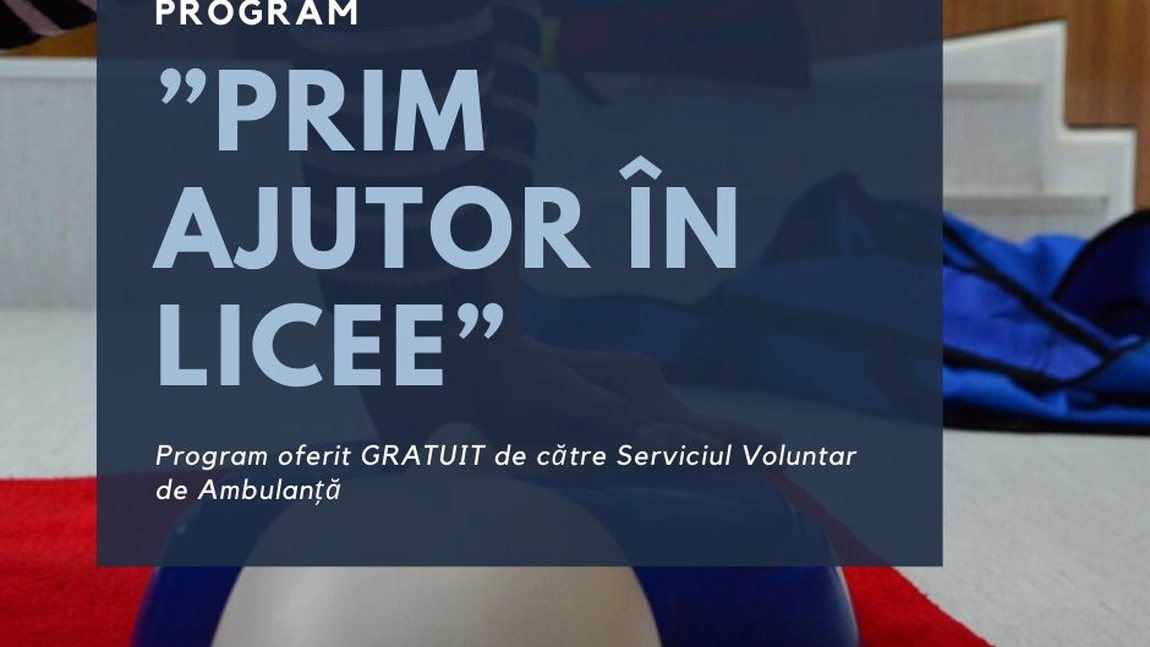 Regulament privind accesarea programului ”Prim Ajutor în Licee”