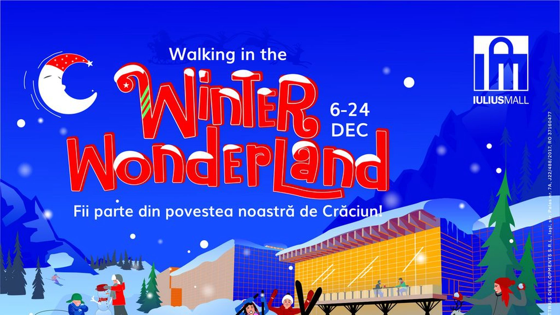 Pătrunde pe tărâmul unei ierni de poveste cu Iulius Mall Iași