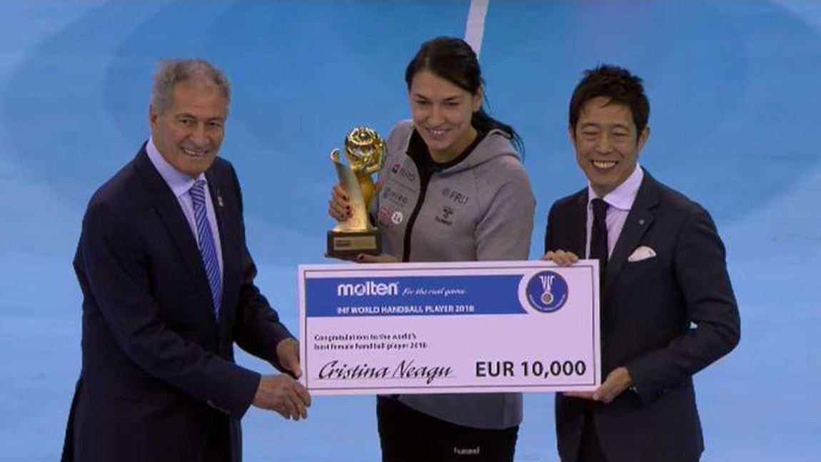 Cristina Neagu, cea mai bună jucătoare a lumii în anul 2018 - FOTO