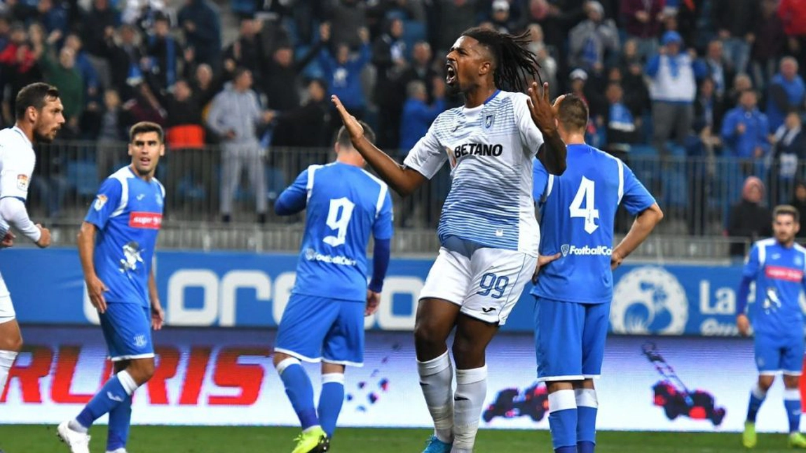 Universitatea Craiova - FC Botoşani s-a încheiat cu scor 3-1