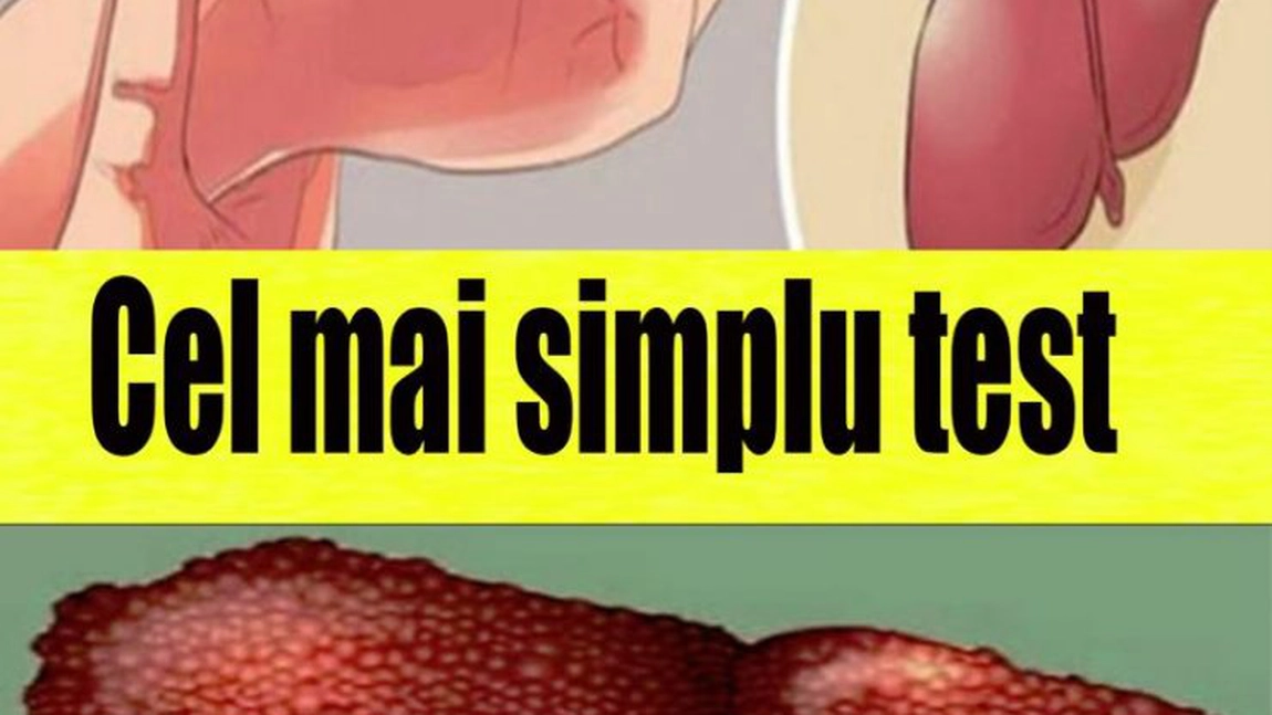 Cel mai simplu test prin care afli dacă ai ficatul sănătos și bun