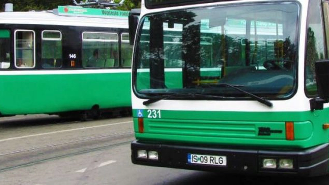 Mai multe autobuze și tramvaie pe străzile din Iași