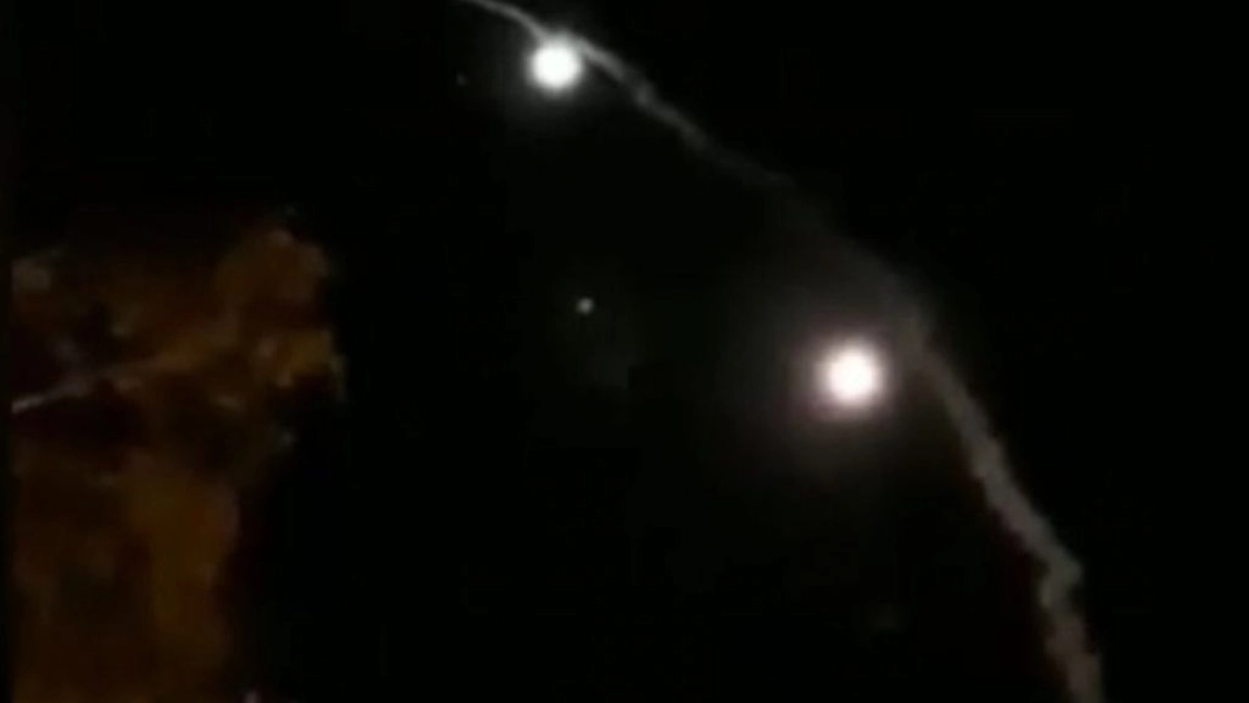 Primele imagini cu atacul iranian cu rachete - VIDEO