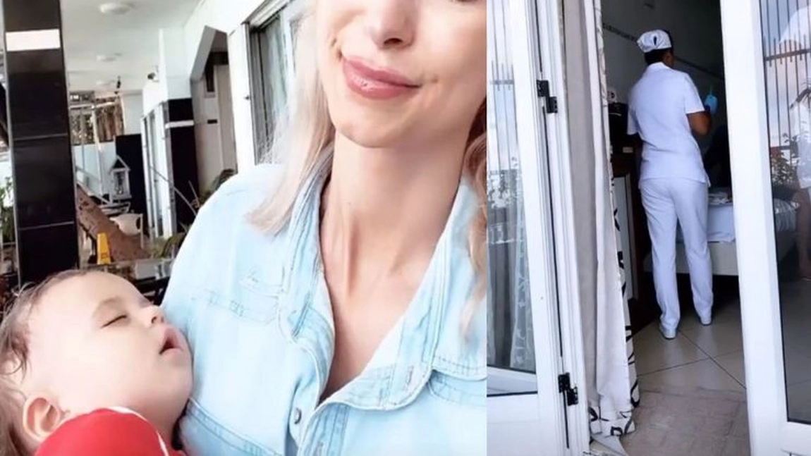 Fetița Andreei Bălan a ajuns la spital de urgență. Ce a pățit