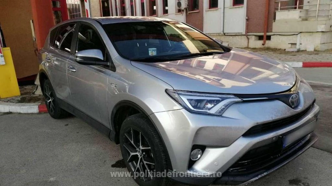 Mașină de teren Toyota furată din Spania în decembrie, descoperită la vama Sculeni