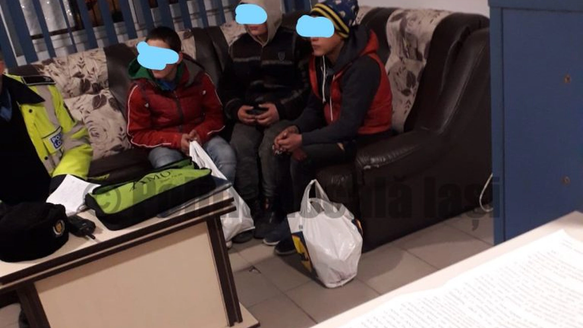 Părinți amendați pentru că au lăsat copiii minori nesupravegheați noaptea pe străzi