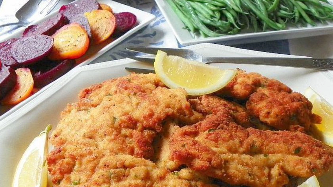 Cea mai bună reţetă de şniţele de pui cu ou