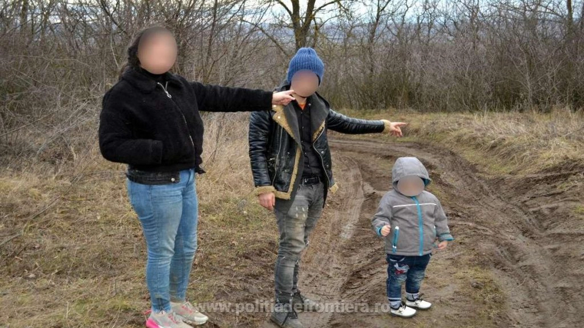 Familie de refugiați irakieni, reținută după ce a traversat ilegal râul Prut