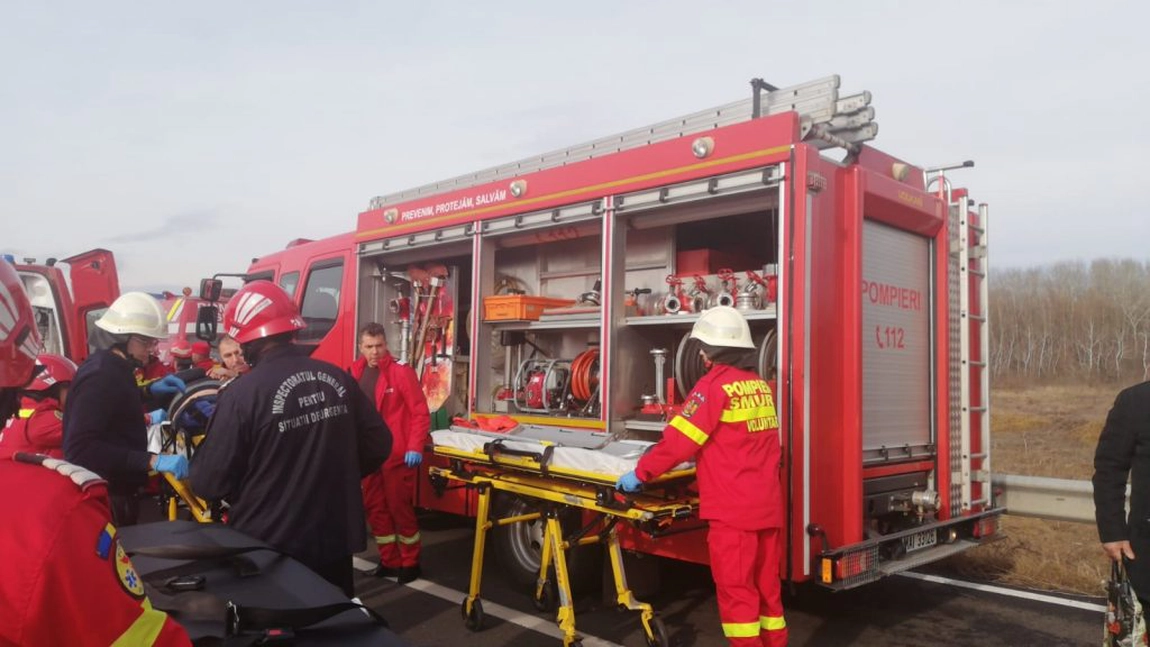 Exclusiv! S-a declanşat codul roşu de intervenţie! Accident rutier aproape de Vama Albița - UPDATE/ FOTO