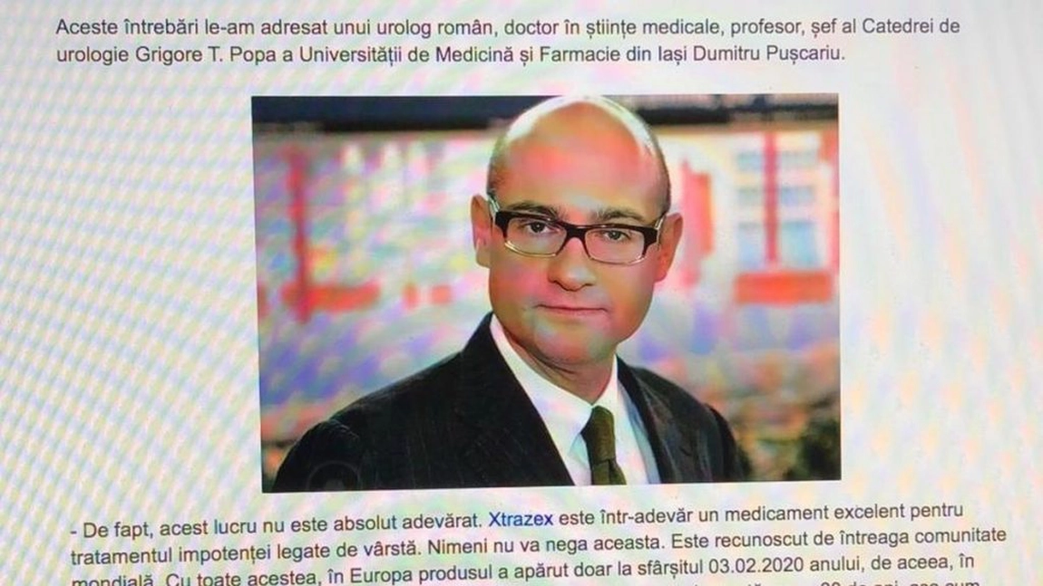 Nu vă lăsați păcăliți! O reclamă agresivă care circulă pe Internet a băgat boala în bărbați. Ce spun medicii despre această escrocherie care se vinde pe bani grei - FOTO