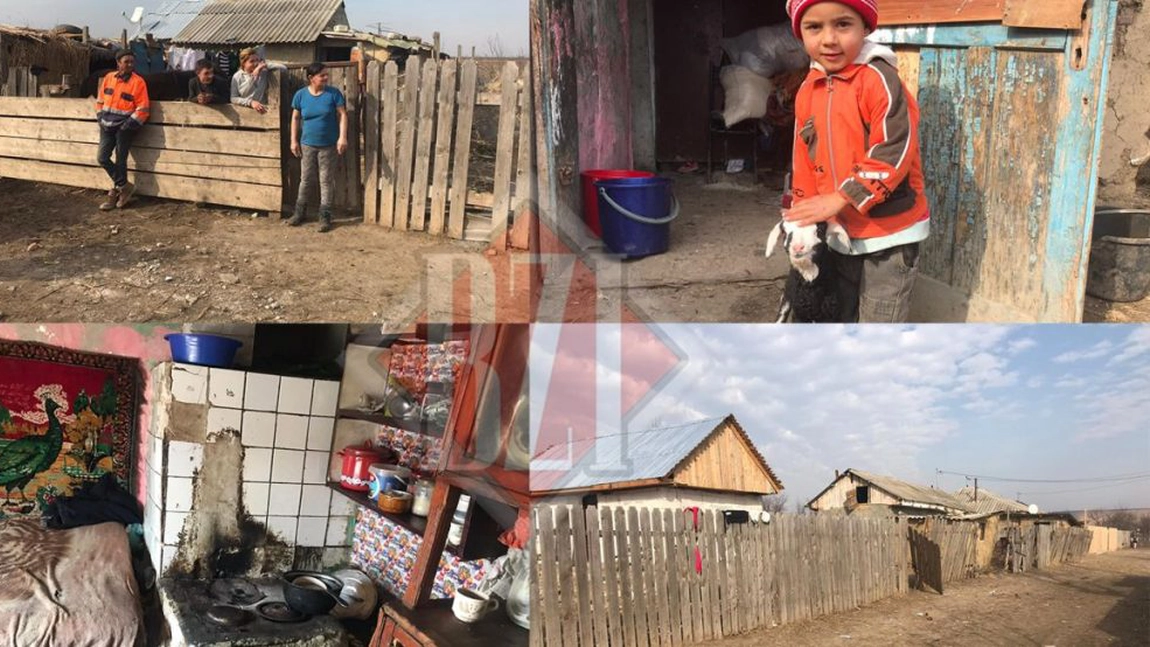 Imagini tulburătoare din casa unei familii cu șase copii, la numai câțiva kilometri de Iași! Dorm înghesuiți, își scriu temele la lumânare și nu au haine de schimb - FOTO, VIDEO