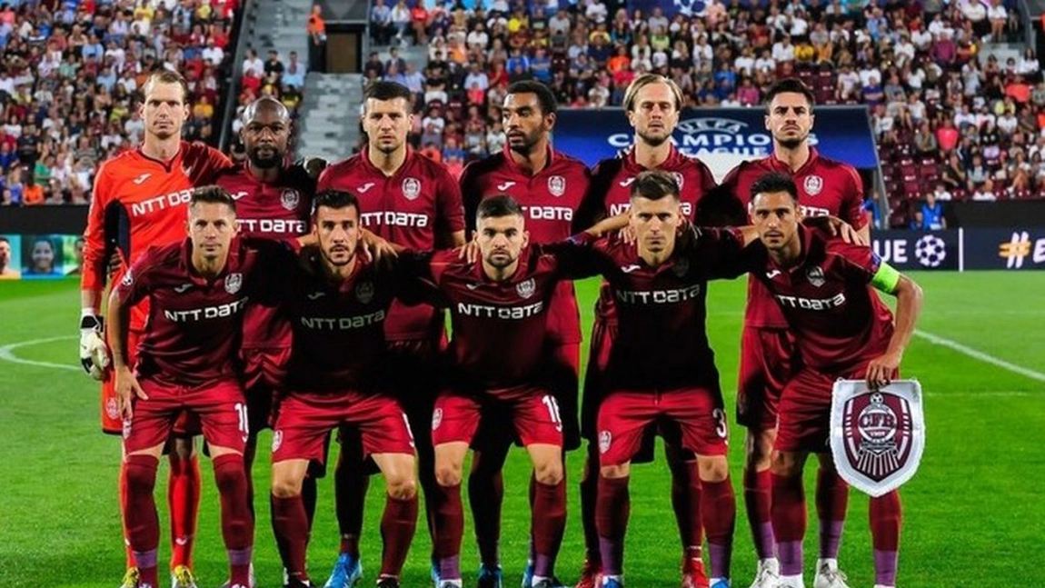 Meci glorios pentru echipa CFR Cluj. Formația Gaz Metan Mediaș a pierdut în fața clujenilor cu scorul de 2-0