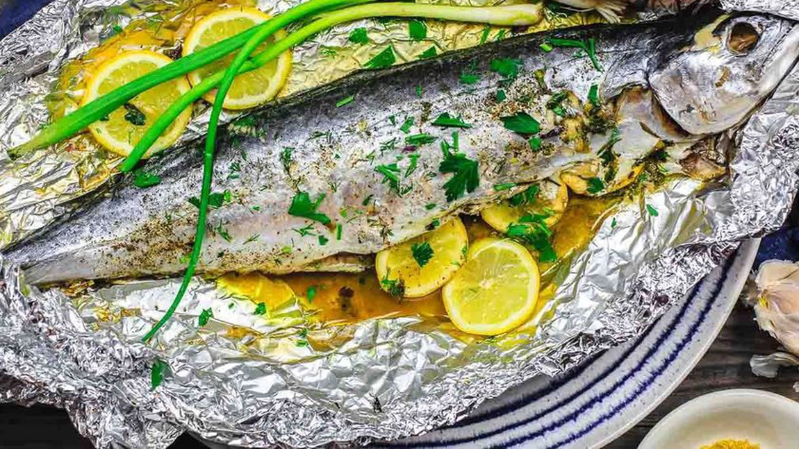 Dezlegare la peste - Macrou la cuptor