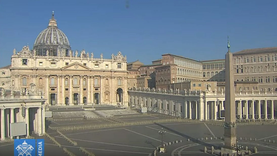 Duminica Floriilor la Catolici pe 5 aprilie 2020. Sărbătoarea înainte de Paștele Catolic! Piaţa din Vatican este pustie - LIVE VIDEO