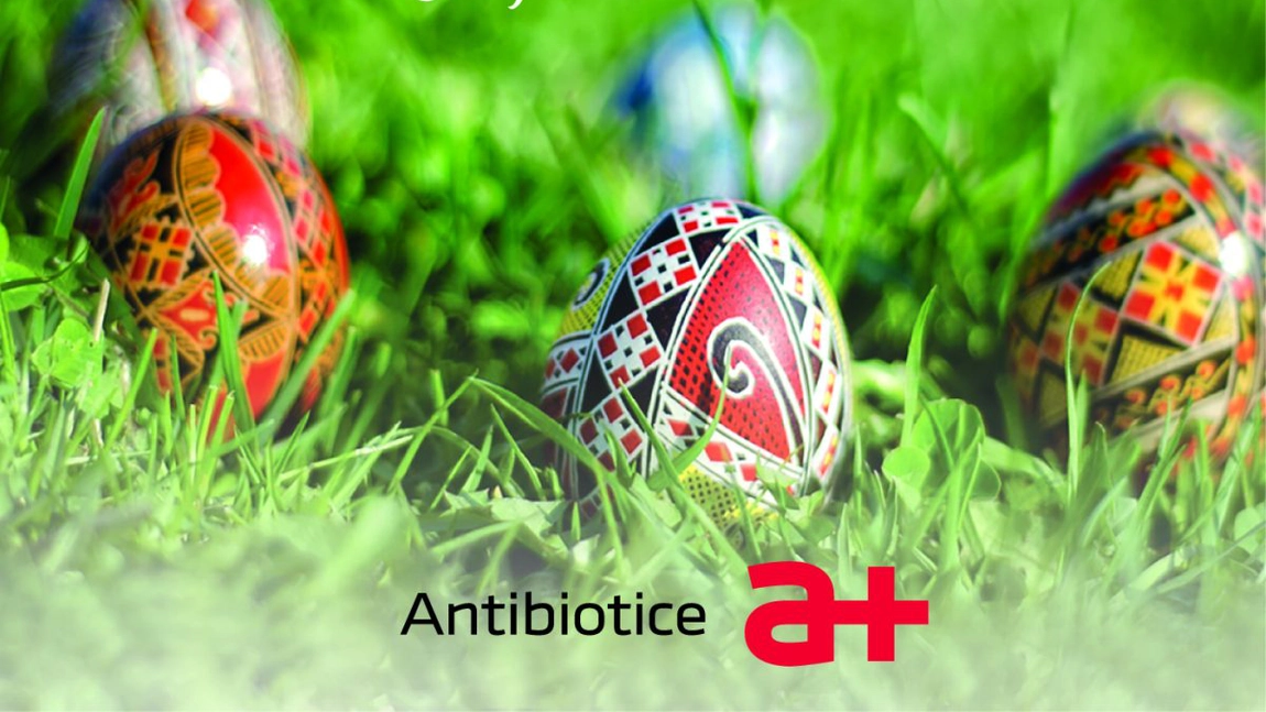 Antibiotice SA vă urează un Paste fericit