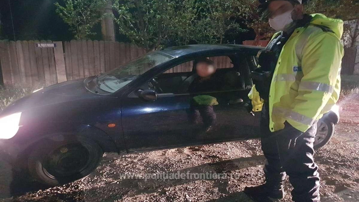 Tânăr din Iași, criță de beat, depistat la volan de polițiștii de frontieră din Țuțora