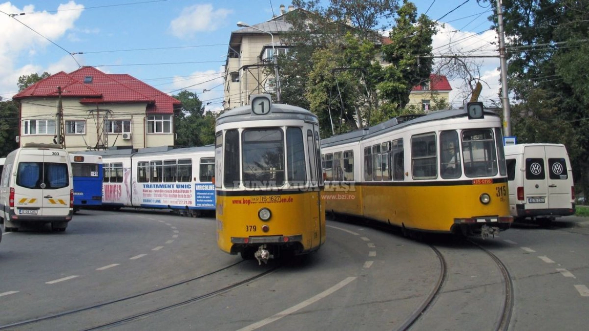Veste bună pentru călători! Mai multe tramvaie din Iași revin pe vechile itinerarii