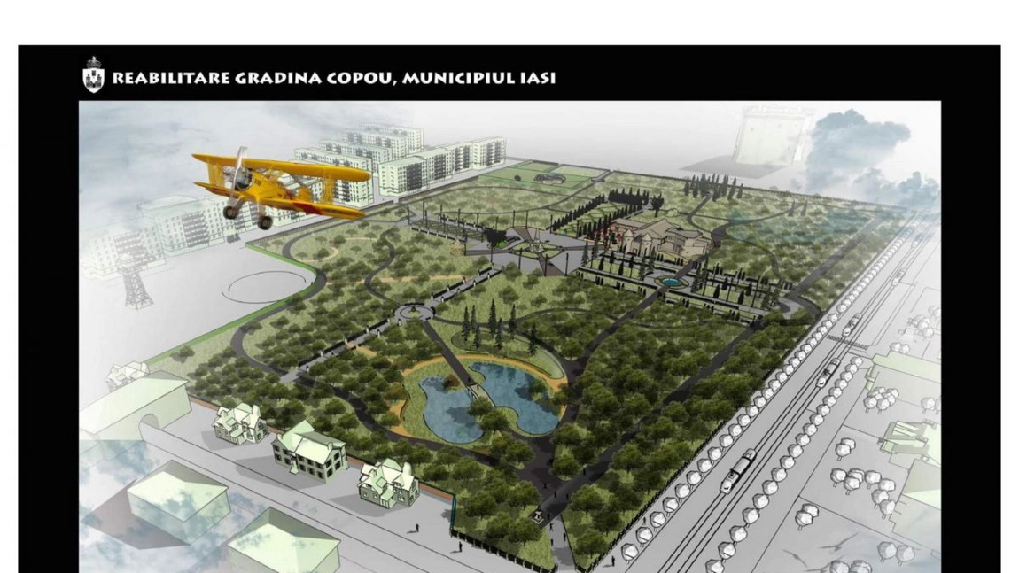 Primăria Iași: Grădina Copou va fi reabilitată