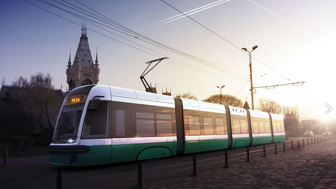 Tramvaiele noi vor ajunge în Iași cu întârziere. Pandemia COVID-19 a dat peste cap contractul semnat de Primăria Iași cu producătorul polonez PESA