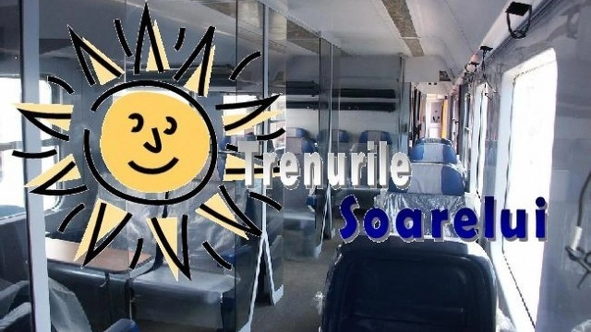 Trenurile Soarelui 2020. Programul trenurilor pe ruta Iași - Mangalia