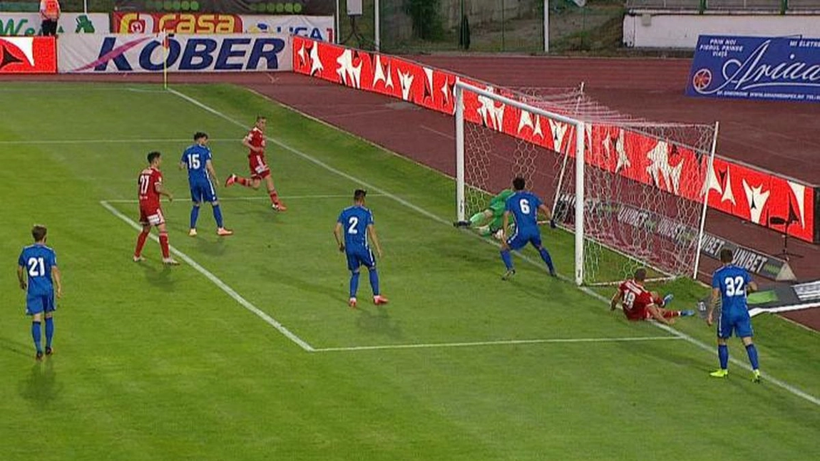 FC Voluntari a fost învinsă de formaţia Academica Clinceni cu scorul de 2-1
