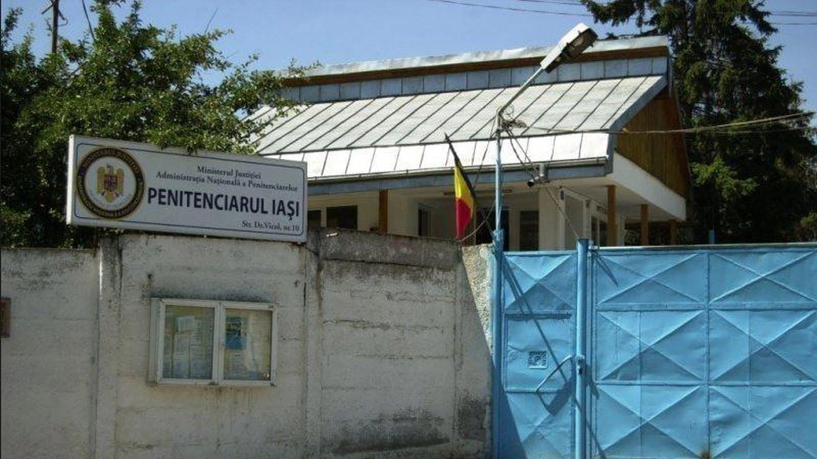Un angajat al Penitenciarului Iaşi a fost diagnosticat cu COVID-19
