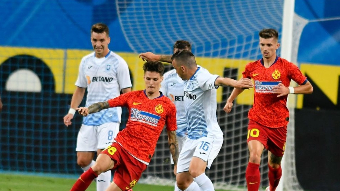 Calculele luptei la titlu din Liga I de fotbal. Avantajul major al Universității Craiova în disputa cu CFR Cluj