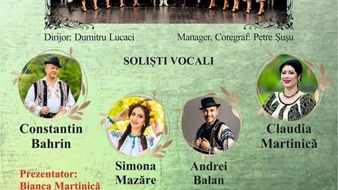 Spectacol al Ansamblului artistic „Constantin Arvinte“, la Bălțați