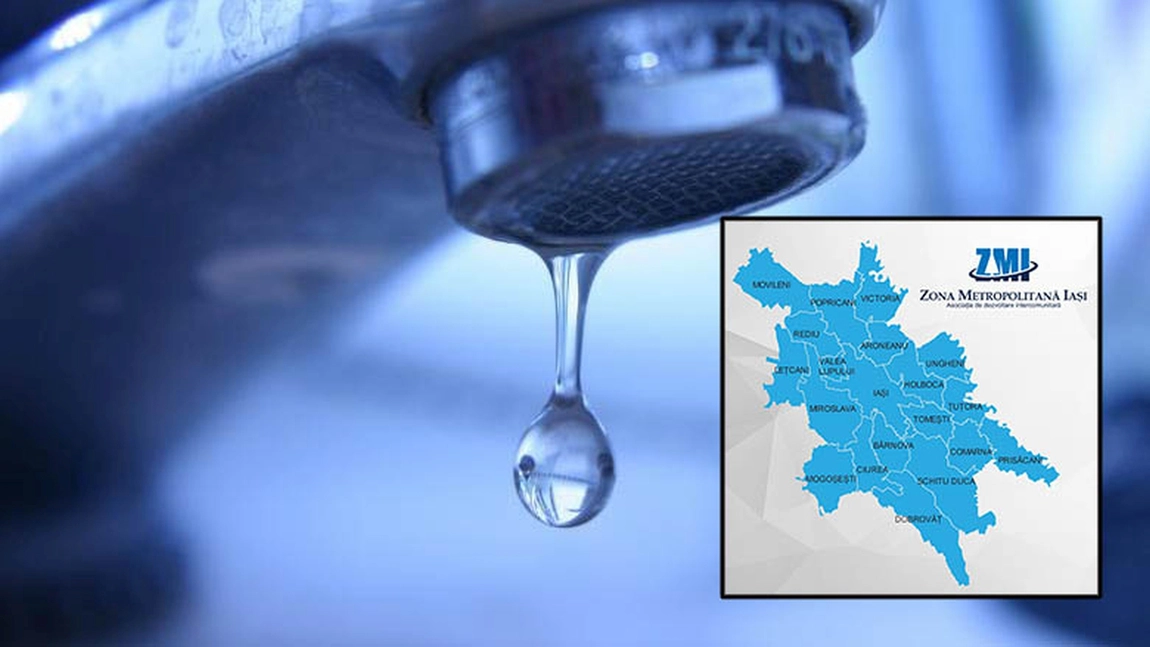 Apă cu porția pentru locuitorii din Zona Metropolitană Iași. ApaVital furnizează apă doar câteva ore pe zi către zeci de mii de ieșeni în perioada pandemiei COVID-19: 