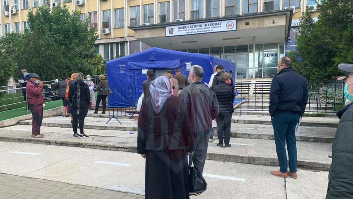 Aglomeraţie la Spitalul „Sf. Spiridon” din Iaşi! Zilnic, în ambulatoriul spitalului ajung peste 800 de pacienți! Aceştia se prezintă la unitatea medicală doar pe bază de programare