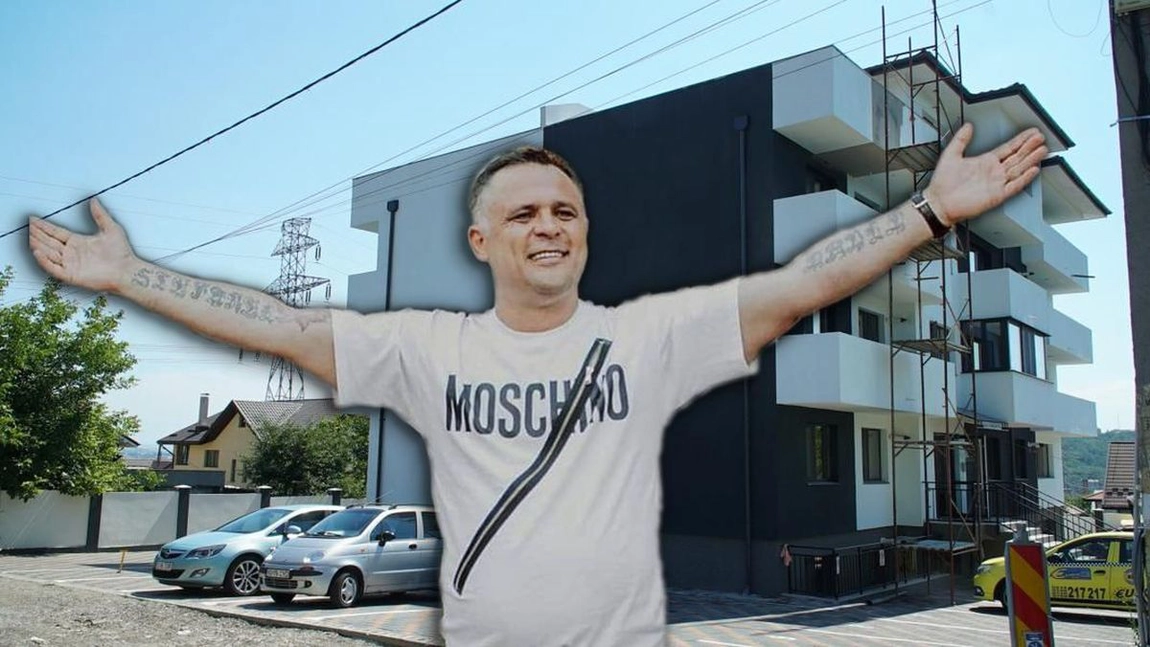 Bătaie de joc la blocul dezvoltatorului imobiliar Ștefan Popescu! După ce a fost amendat, constructorul refuză să facă reparațiile. Galerie foto cu lucrările de mântuială - FOTO