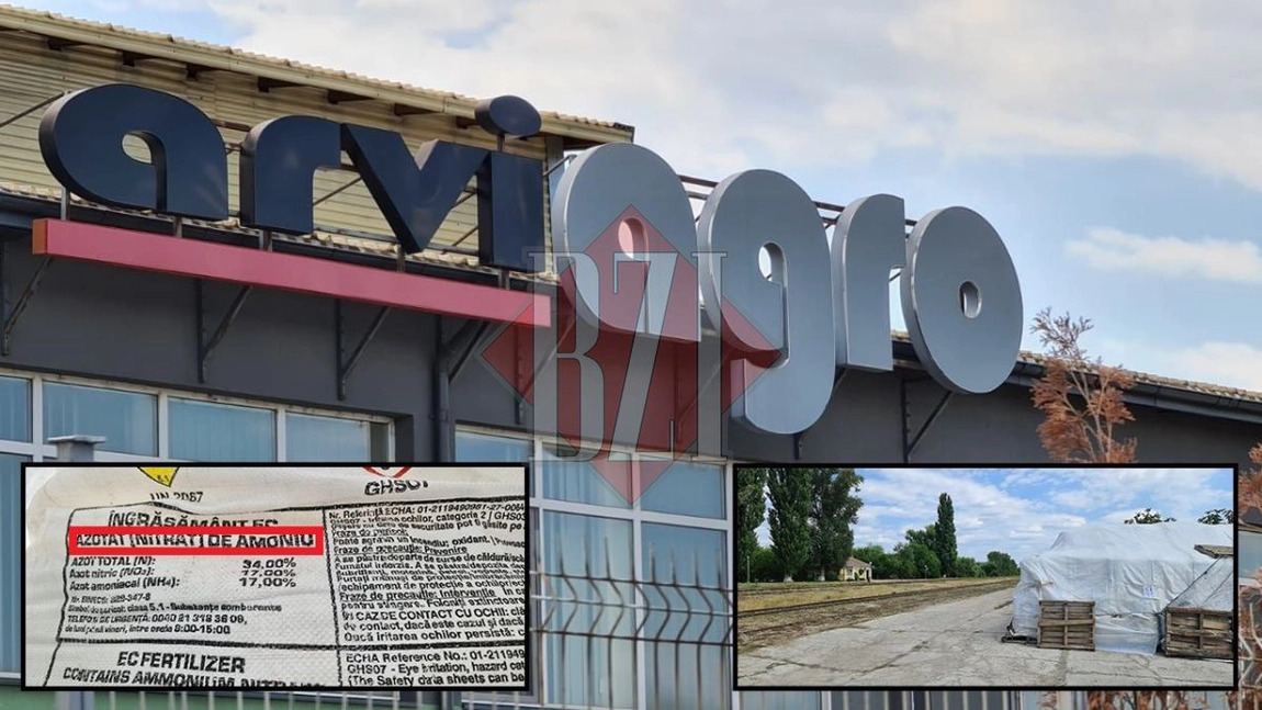 Mii de tone de nitrat de amoniu sunt depozitate la doi pași de municipiul Iași. După explozia de la Beirut, lituanienii de la Arvi Agro au făcut să dispară o cantitate uriașă de substanțe chimice cu pericol de explozie - FOTO