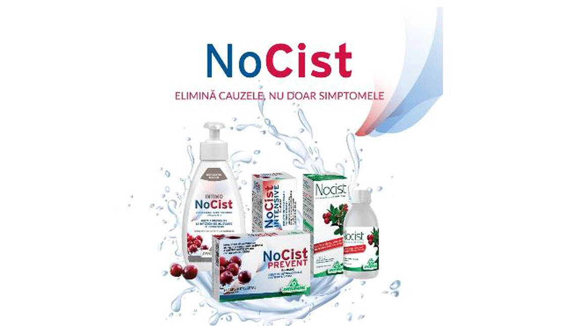 Ropharma propune gama Nocist ca ajutor rapid și eficient pentru infecțiile tractului urinar