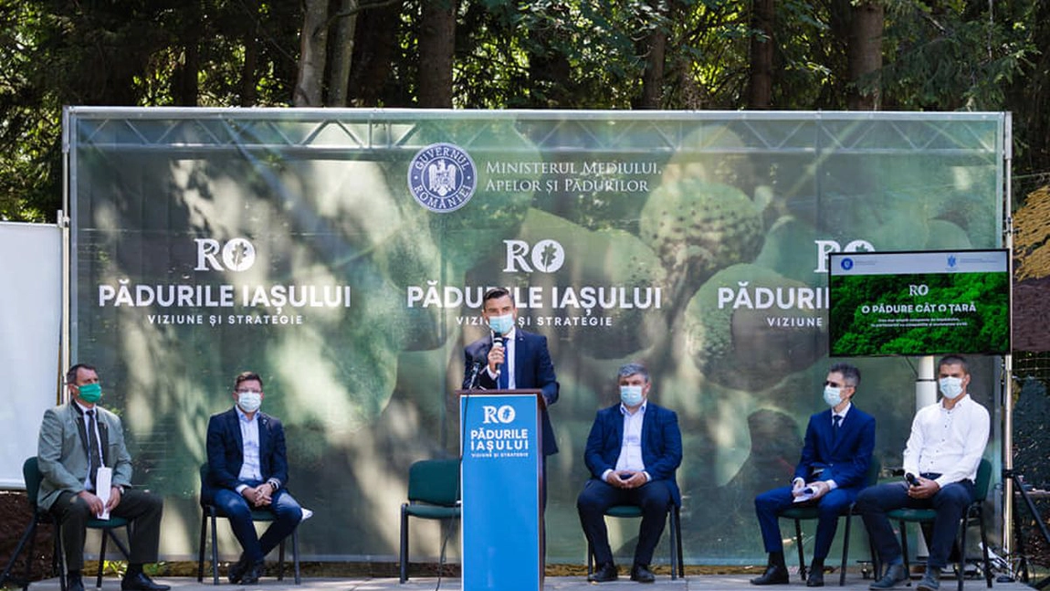 Perdea de păduri-parc în zona metropolitană Iași. Peste 500 de hectare din jurul orașului vor fi reabilitate prin Ministerul Mediului