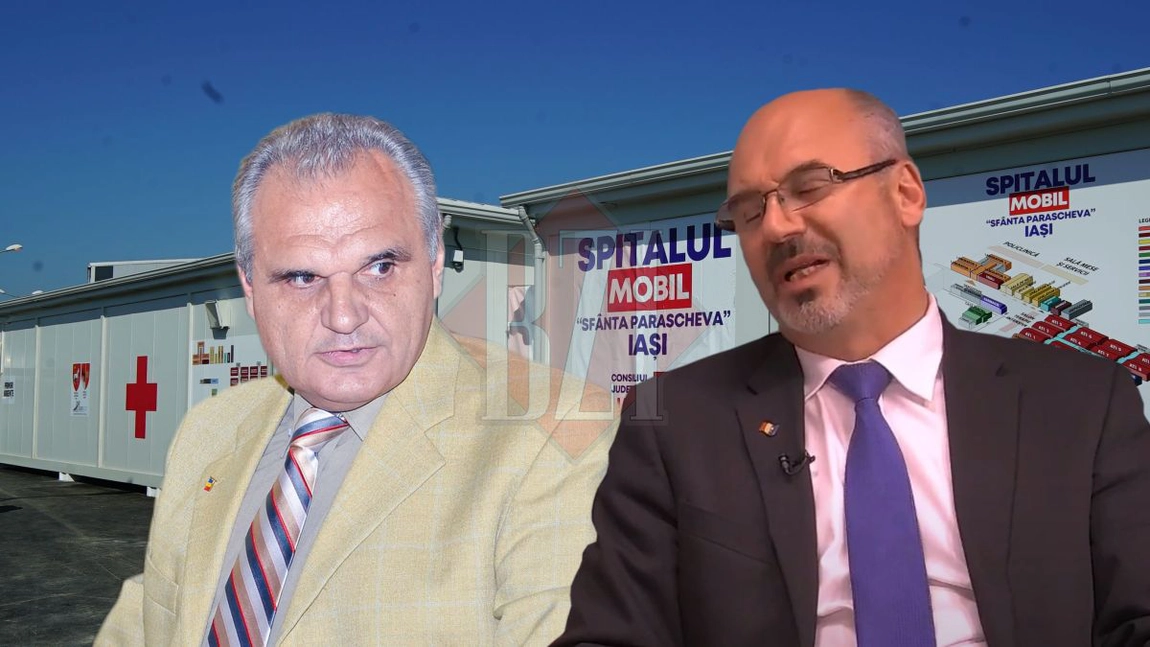 Aviz scandalos pentru spitalul mobil de la Lețcani. Revenit de două zile la șefia instituției, Vasile Cepoi, directorul DSP Iași, îi face un favor, în plină campanie electorală, lui Maricel Popa, președintele CJ Iași - FOTO