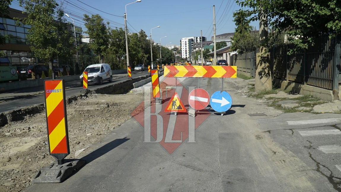 Lucrări blocate pe tronsonul Iași - Dancu! La șantierul Conest SA, condus de afaceristul Viorel Cozma, bate vântul. Circulația rutieră a fost dată peste cap - FOTO/VIDEO