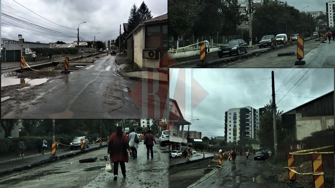 Disperare pentru locuitorii din zona șantierului Conest SA, de pe Iași-Dancu! Gropi imense pe drumul nesemnalizat de firma afaceristului Viorel Cozma. Mașinile riscă să se răstoarne în orice moment - FOTO/VIDEO