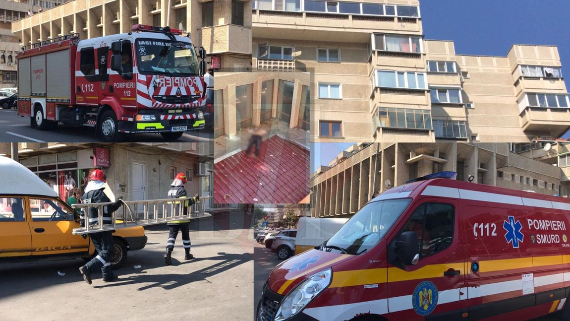 Sinucidere cutremurătoare în lumea bună a Iașului! Un IT-ist s-a aruncat de la etajul 8 al unui bloc din Centru! 