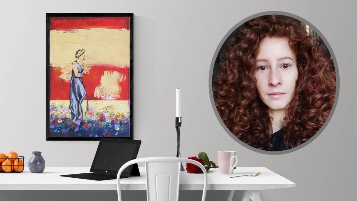 O artistă din Iași vinde numeroase tablouri în străinătate, pe timp de pandemie COVID-19. Oana Mazarache: 