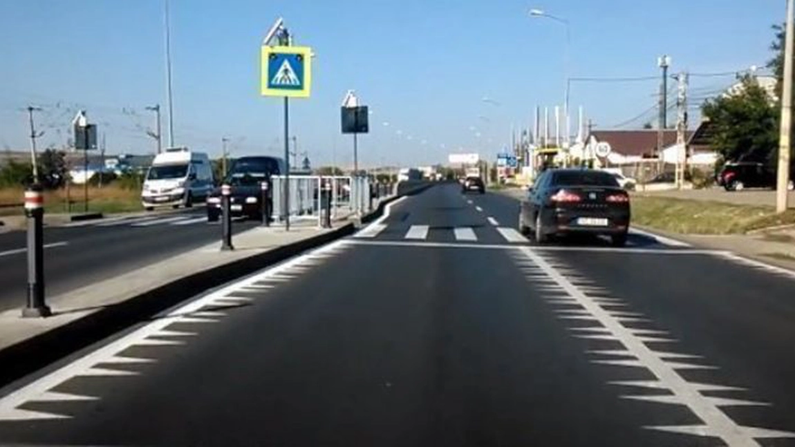 Noi stații de transport public și treceri de pietoni pe drumul european, în zona Valea Lupului