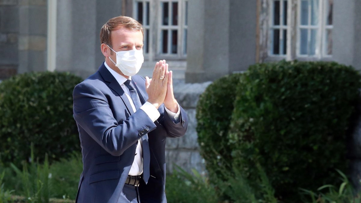 Emmanuel Macron, președintele Franței: 