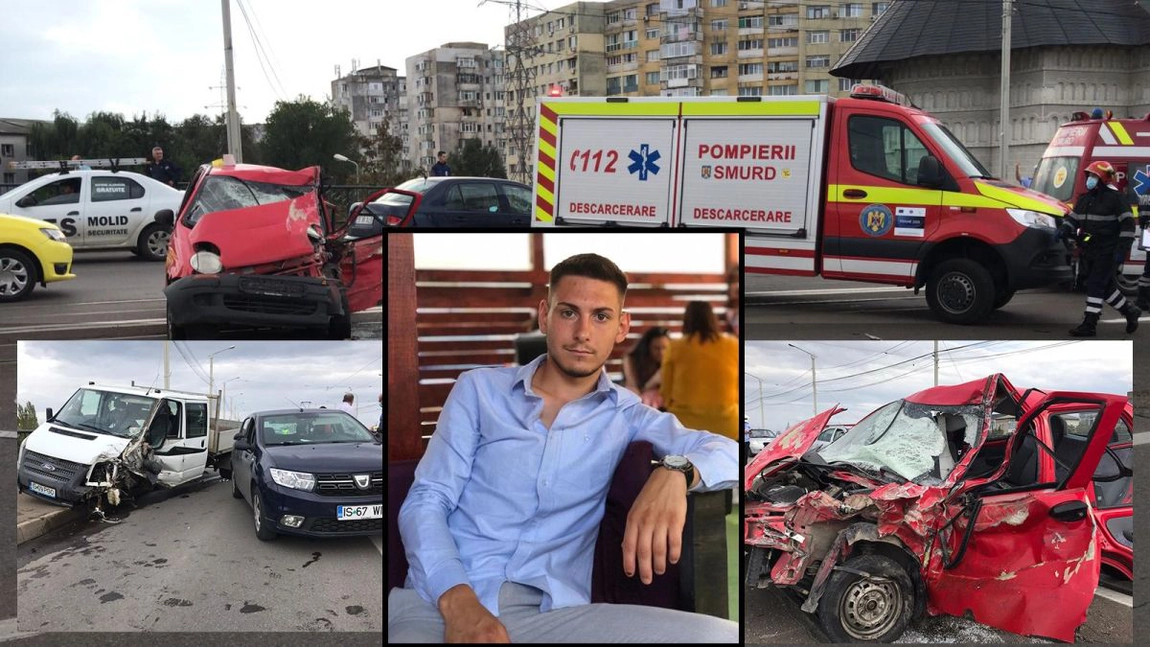Tragedie în trafic! Tânărul care a intrat pe contrasens pe Pasajul Alexandru cel Bun a murit! Ionel avea doar 18 ani și permis de conducere de o lună (Exclusiv)