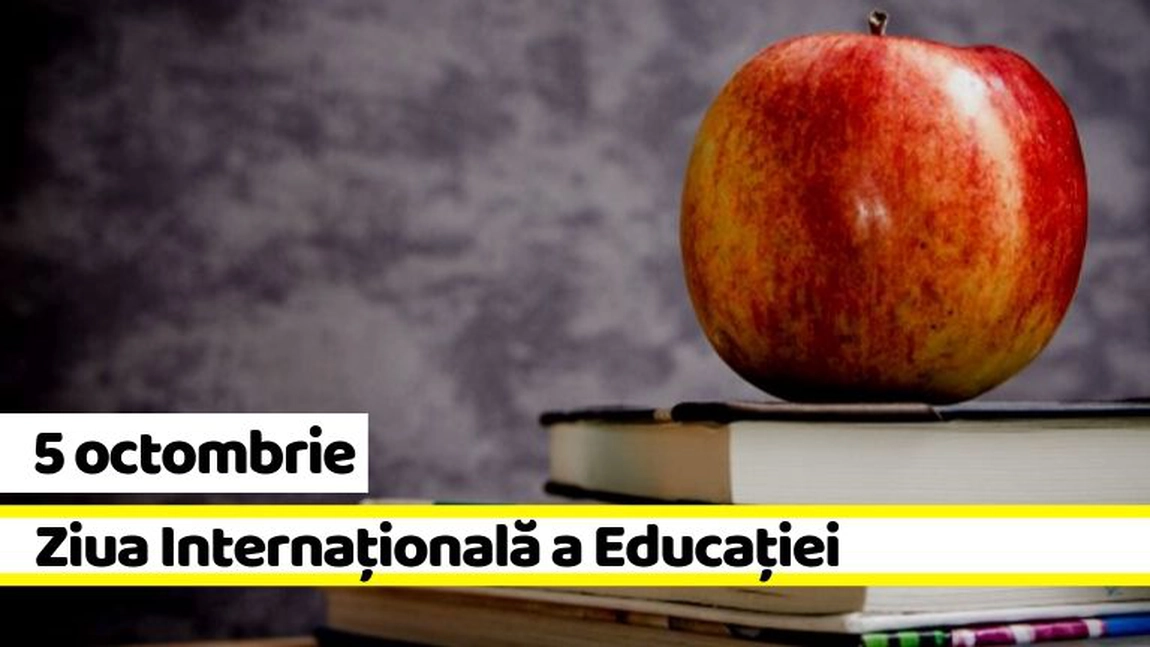 Ziua Internaţională a Educaţiei. Şcolile se închid pe 5 octombrie 2020