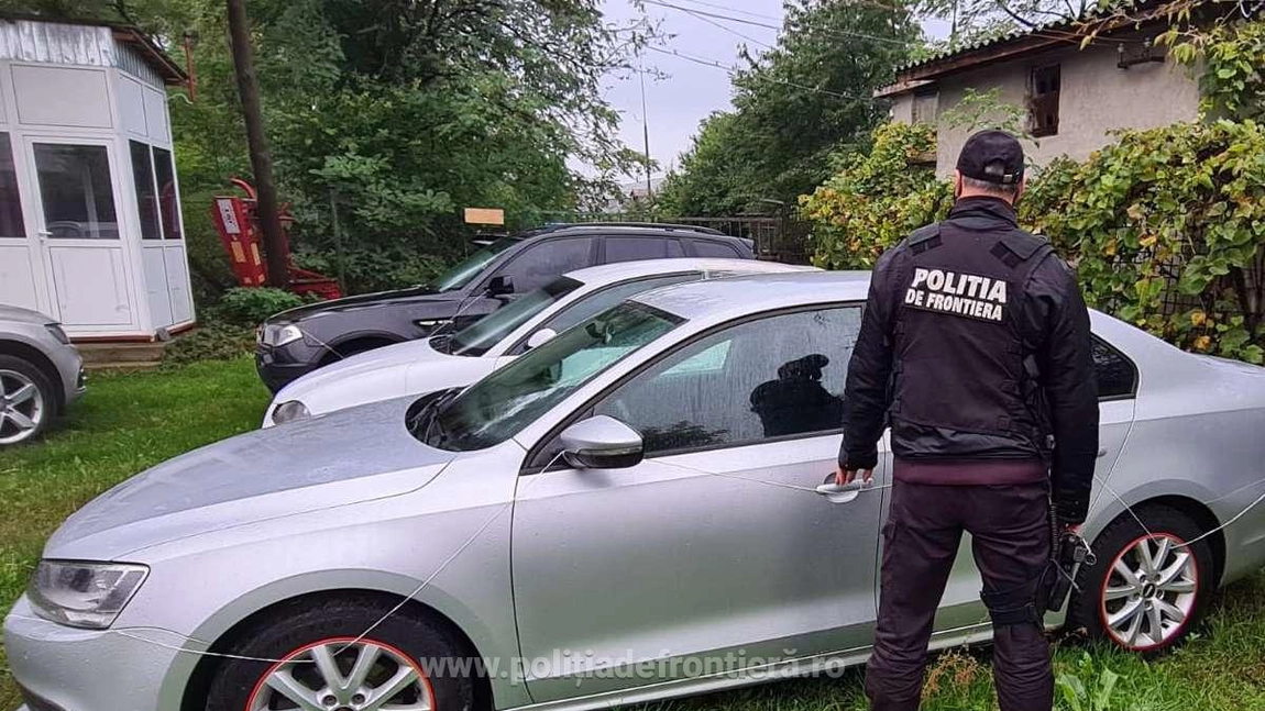 Acțiune pentru depistarea mașinilor furate: Autoturisme de lux Audi și Volkswagen, furate din Norvegia și Franța, descoperite și confiscate de polițiștii de frontieră ieșeni